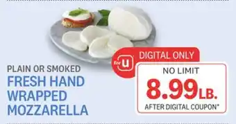 Kings Food Markets Fresh hand wrapped mozzarella offer