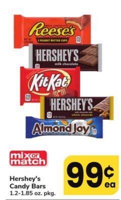 ACME Hershey's candy bars offer