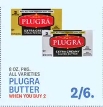 Kings Food Markets Plugra butter offer