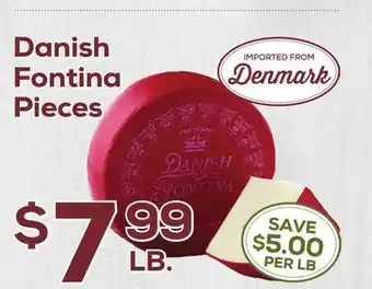 DeCicco & Sons Danish fontina pieces offer