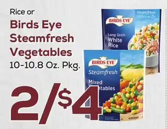 DeCicco & Sons Birds eye steamfresh vegetables offer