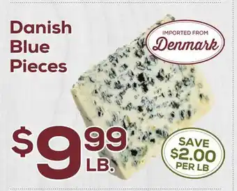 DeCicco & Sons Danish blue pieces offer