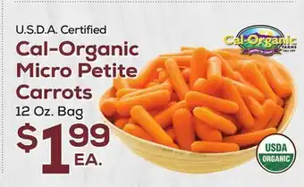DeCicco & Sons Cal-organic micro petite carrots offer