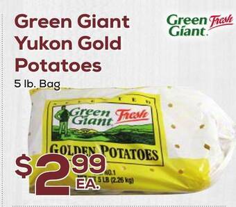 DeCicco & Sons Green giant yukon gold potatoes offer