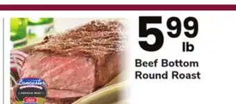 ACME Beef bottom round roast offer