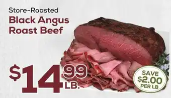 DeCicco & Sons Black angus roast beef offer