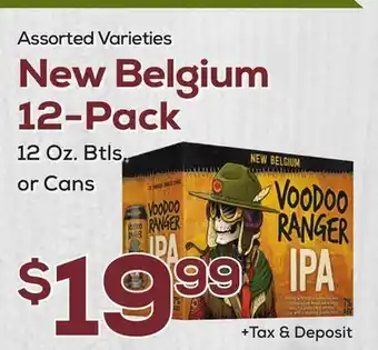 DeCicco & Sons New belgium 12-pack offer