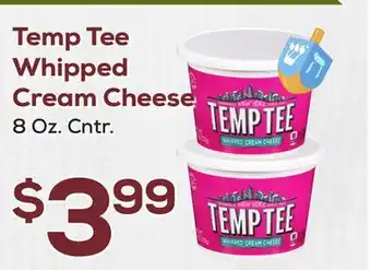 DeCicco & Sons Temp tee whipped cream cheese offer