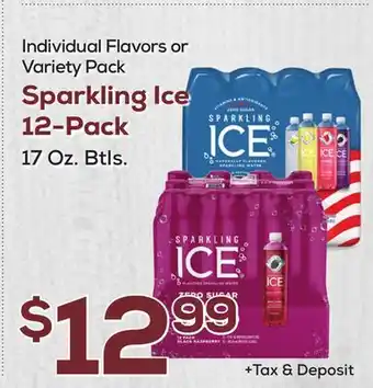 DeCicco & Sons Sparkling ice 12-pack offer