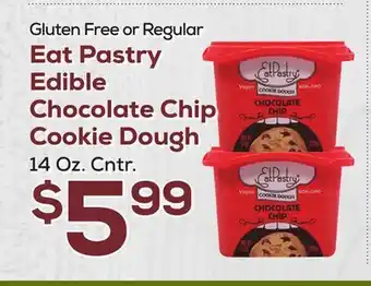 DeCicco & Sons Eat pastry edible chocolate chip cookie dough offer