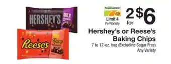 The Fresh Grocer Baking chips offer