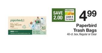 The Fresh Grocer Trash bags offer