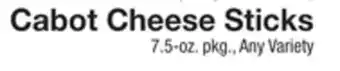 The Fresh Grocer Cheese sticks offer