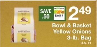 The Fresh Grocer Yellow onions 3-lb. bag offer