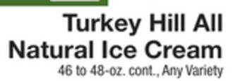 The Fresh Grocer All natural ice cream offer
