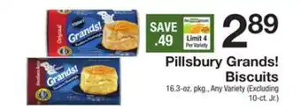The Fresh Grocer Grands! biscuits offer