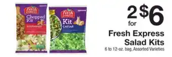 The Fresh Grocer Salad kits offer