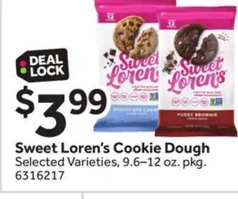 Stop&Shop Sweet loren's cookie dough offer