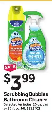 Stop&Shop Scrubbing bubbles bathroom cleaner offer