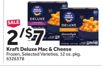 Stop&Shop Kraft deluxe mac & cheese offer