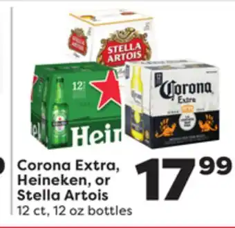 Weis Markets Corona extra, heineken, or stella artois offer