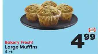 Weis Markets Large muffins offer