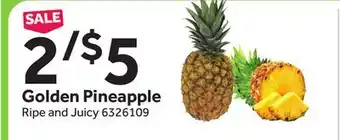 Stop&Shop Golden pineapple offer