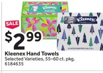 Stop&Shop Kleenex hand towels offer