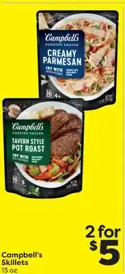 Weis Markets Campbell's skillets offer