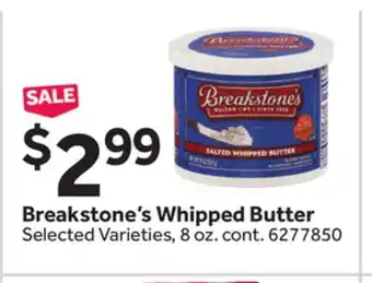 Stop&Shop Breakstone's whipped butter offer