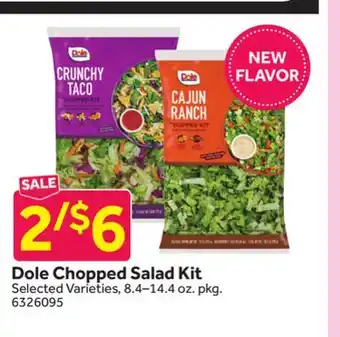 Stop&Shop Dole chopped salad kit offer