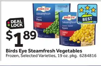 Stop&Shop Birds eye steamfresh vegetables offer