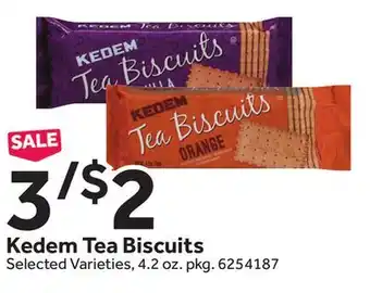 Stop&Shop Kedem tea biscuits offer