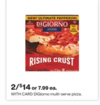 CVS Digiorno multi-serve pizza offer