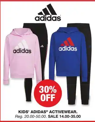 Blain's Farm & Fleet Kids' adidas activewear offer