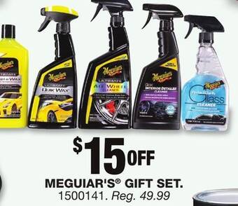 Blain's Farm & Fleet Meguiar's gift set offer