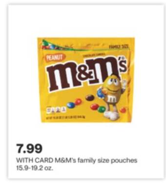 CVS M & m' s family size pouches 15.9-19.2 oz offer