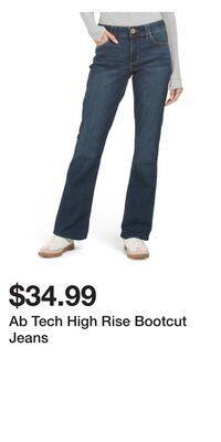 TJ Maxx Ab tech high rise bootcut jeans offer