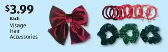 Aldi Visage Hair Accessories offer