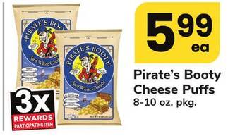 ACME Pirate's booty cheese puffs offer