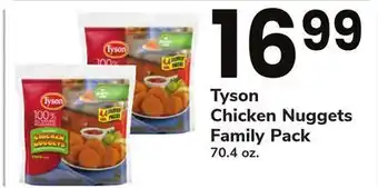 ACME Tyson chicken nuggets family pack offer