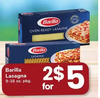 ACME Barilla lasagna offer