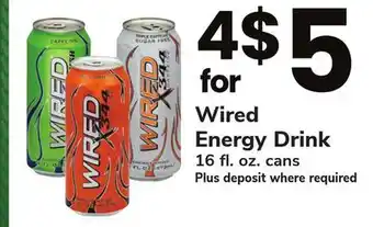 ACME Wired energy drink offer