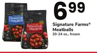 ACME Signature farms meatballs offer
