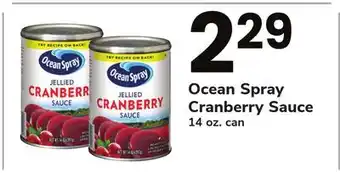 ACME Ocean spray cranberry sauce offer