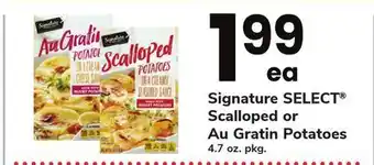 ACME Signature select scalloped or au gratin potatoes offer