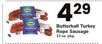 ACME Butterball turkey rope sausage offer