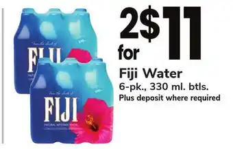 ACME Fiji water offer