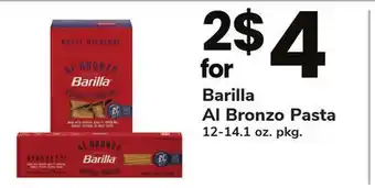 ACME Barilla al bronzo pasta offer