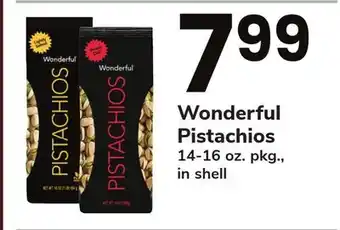 ACME Wonderful pistachios offer